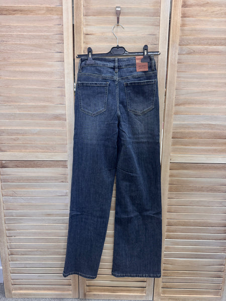 Jeans Denim Jewelly Wide leg (9687)