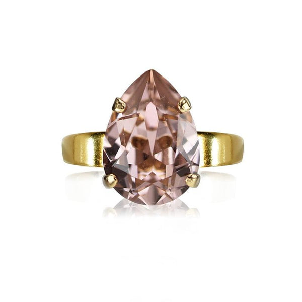 Mini Drop Ring / Gold